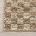thumbnail image 4 of nuLOOM Aneira Checkered Jute Area Rug, 4' x 6', Aneira Natural, 4 of 9