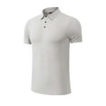 thumbnail image 3 of Golf Shirts for Mens Short Sleeve Lightweight Moisture Wicking 3 Buttons Performance Collared Shirt Men, 3 of 4