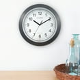 thumbnail image 4 of La Crosse Technology 12" Black Atomic Analog Wall Clock, WT-3129B, 4 of 7