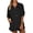 Black, variant on Staron Summer Jumpsuits for Women Casual Short Sleeve Button Up Romper with Pockets Lapel Shorts Comfy Vacation Beach Party Outfit, Beige S