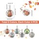 thumbnail image 5 of 24 colgantes de mano de Fátima de acero inoxidable en 6 colores, cuentas redondas planas, dijes para mujer, collares, pulseras, pendientes, adornos para el cabello, fabricación de joyas., 5 of 6