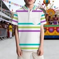 thumbnail image 2 of Shadoumai Boys T-Shirts 4t Round Neck Short Sleeve Cute Holidays Tops School Clothes for Boys, 2 of 4