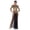 Black, variant on FASHOFT Women's Sheer Egyptian Halloween Cleopatra Cosplay Outfit Exotic Theme Party Stage Performance Fancy Dress Up Halloween L