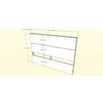 thumbnail image 6 of Nexera Foliage Platform Storage Bed with Nightstand, 6 of 7