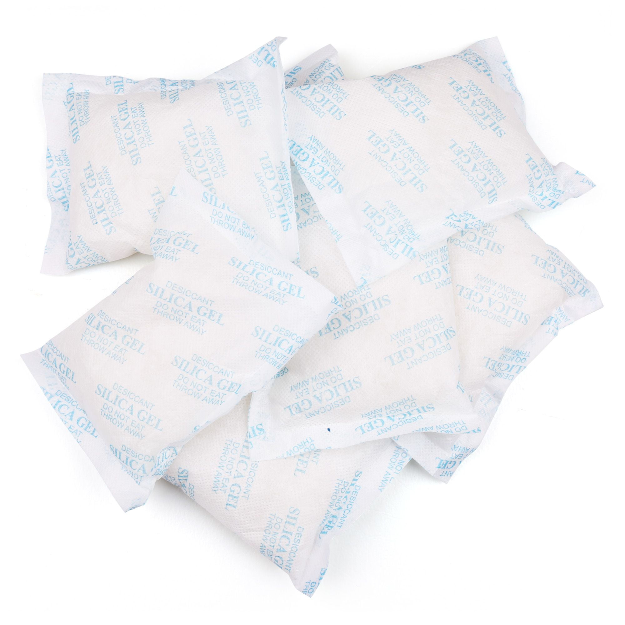 Silica Gel Desiccant Packets, 85 Gram, Pack of 7, Safe Odorless Non ...