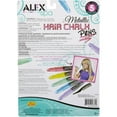 Alex Toys Hair Chalk Pens 5/Pkg Metallic