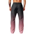 thumbnail image 7 of LTTVQM Ombre Gradient Full Length Pants for Men 2026 All Round Gradient Print Big Side Storage Pockets Outdoor Hiking Wide Leg Full Length Pants Watermelon Red 2XL, 7 of 7