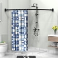 thumbnail image 5 of Misounda Curved Shower Curtain Rod, Expandable Shower Curtain Rod 56"-79", Stainless Steel Arched Shower Rod Suitable for Corner Spaces Such as Bathrooms, Bathtubs, Dressing Rooms, etc, Black., 5 of 6