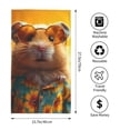 thumbnail image 2 of Fotbe Hawaiian Style Guinea Pig Pattern Premium Towels , (27.5x16in) Lightweight and Highly Absorbent Quick Drying Microfiber Towel, Perfect for Daily Use, 2 of 6