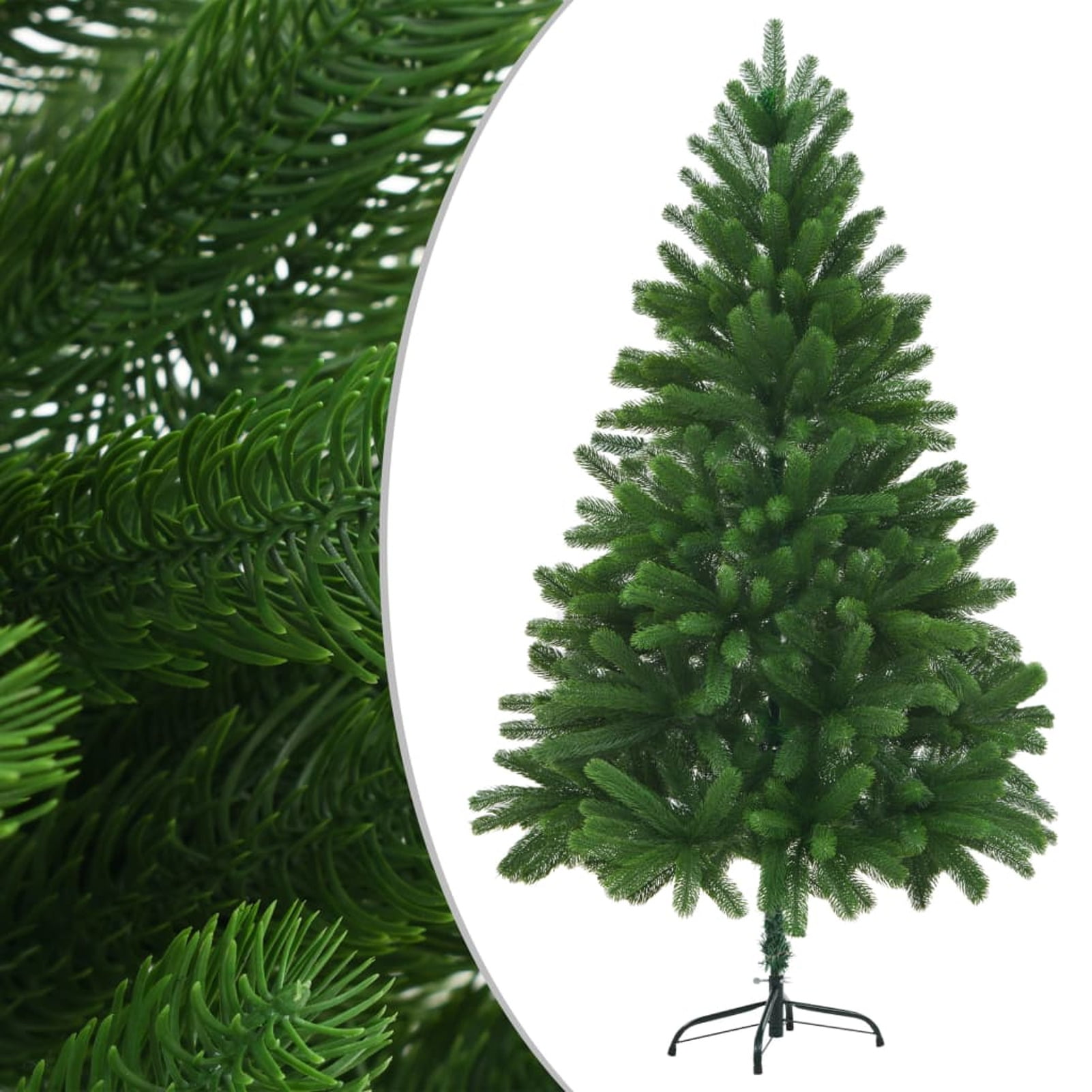 Details about   5/6/7Ft Green Artificial Spruce Christmas Tree w/ Metal Stand Xmas Village Decor 
