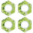 thumbnail image 1 of Anillos Fragancia Frutas Vainas Sabor Aire Creativos para Potable (uva) Verde, 1 of 6