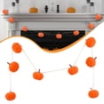 thumbnail image 2 of 4.92 Ft Fall Pumpkin Garland,Halloween Faux Pumpkin Banner,Pre-Assembled Autumn Hanging Garland,Autumn Harvest Pumpkins Garland Banner for Fireplace Mantel Porch Wall Thanksgiving Farmhouse Decor, 2 of 9