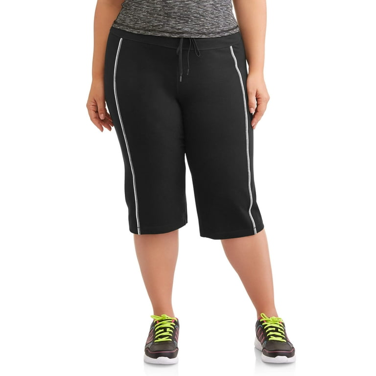 Athletic Works Dri More Plus Piped Bermuda Women s Size 2XL Gray