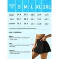 thumbnail image 6 of Charmo Womens Swim Skirt Bulit in Shorts Tummy Control Swimsuit Bottom with Side Pocket, 6 of 6
