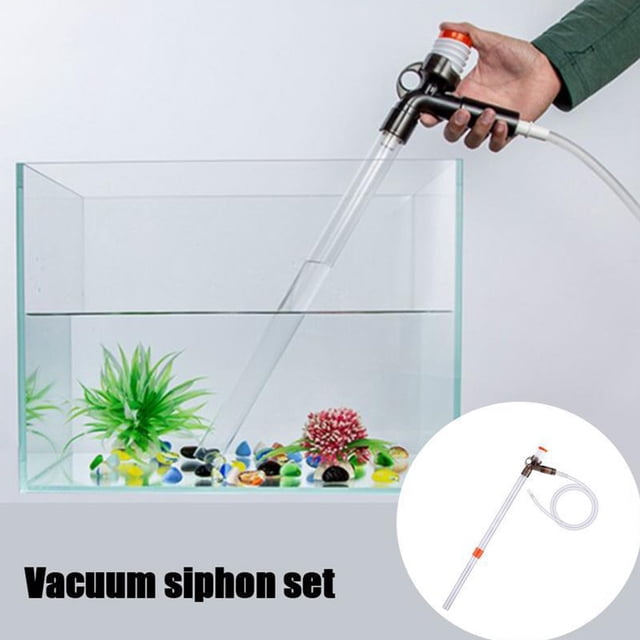 LOLIPPYY Water Clarifier For Fish Tank 1Set Aquarium Siphon With Detachable Design And Flow Regulation