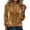 *Gold, variant on ClodeEU Women's Velvet V Neck Button Down Long Sleeve Shirt,Casual Slim Blouse ,Women's Plus L
