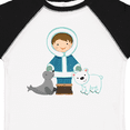 thumbnail image 4 of Inktastic Eskimo Boy Cute Alaska Boys Toddler T-Shirt, 4 of 5