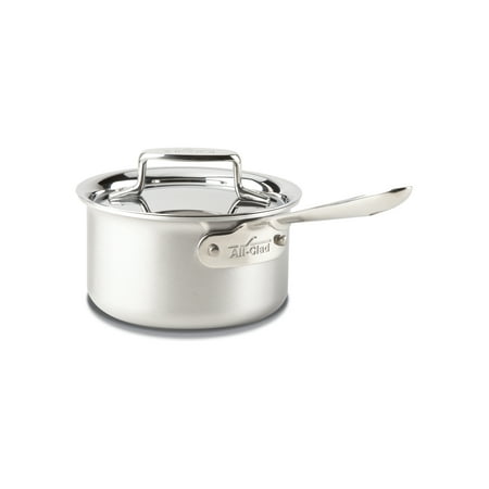 All-Clad d5 Brushed Stainless Steel 1 1/2 qt. Sauce Pan w/Lid (BD55201.5)