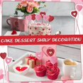 thumbnail image 5 of 36 Pcs Valentine Glitter Foam Hearts Picks, 5 of 5