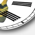 thumbnail image 3 of Designart Large Off-White Analog Round Lake House Wall Clocks, CLM25936-C23, 3 of 3