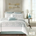 thumbnail image 2 of Harbor House Maya Bay Cotton Comforter Bedding Set with Embroidery - White, 2 of 5
