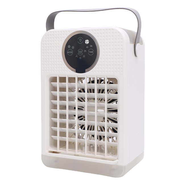 Mini Aire Acondicionado Evaporativo Para Habitación, 3 Fáciles De Usar En 1 Mini Ventilador De CA De Diseño Para Dormitorio