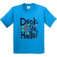 thumbnail image 3 of Inktastic Deck the Halls Christmas Ornament Youth T-Shirt, 3 of 5