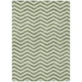 thumbnail image 2 of Addison Rugs Chantille Indoor/Outdoor Transitional Chevron Green Washable Rectangle Rug, 3' x 5', 2 of 6