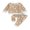 Khaki, variant on Baby Girl Fall Outfits Floral Sweatshirt Pants Clothes Set Newborn Infant Clothing Gifts 3 6 9 12 18 24 Months