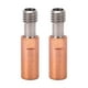 thumbnail image 1 of Boquilla de garganta Hotend para impresora D, 2 piezas Boquilla de garganta de cobre de aleación de Ti para impresora 3D Boquilla de garganta bimetálica Tecnología de vanguardia, 1 of 8