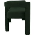 thumbnail image 5 of Meridian Furniture Athena Green Boucle Fabric Bench, 5 of 6
