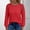 Red, variant on JJHGVB Warm Sweaters for Women Baggy Sweater Tunics Tops for Women Knit Sweater for Women Sweater for Women Womens Sweaters Winter Womens Fall Sweaters Black L