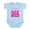 Sky Blue, variant on - I Don't Sweat Pink Infant Bodysuit - Baby Light Bodysuit, Size Newborn - 24 Months