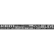 Teacher Created Resources TCR8534 Positive Sayings Straight Border Trim