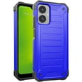 thumbnail image 4 of For AT&T Propel 3 5G U656AA Premium Tough Hybrid Cell Phone Cover Case - PTF Blue, 4 of 6