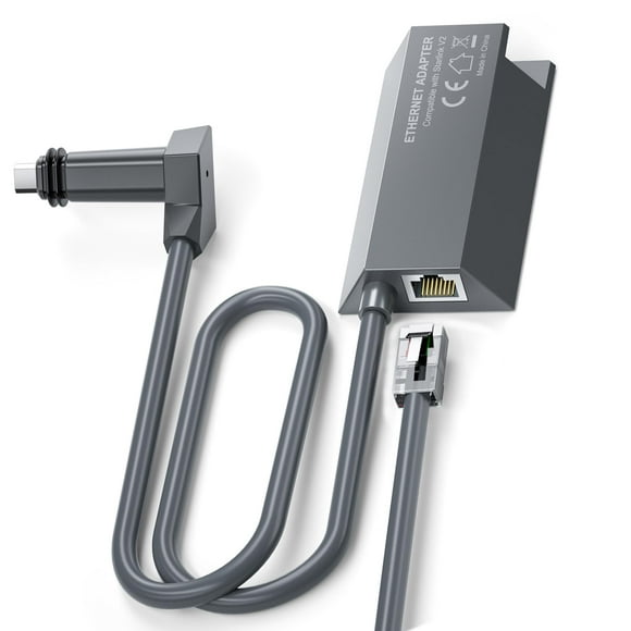 Adaptador Ethernet Starlink Gen 2 (1 unidad Plug and Play) Star Link V2 Ethernet Dongles, interfaz RJ45, extensores cableados