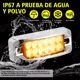 thumbnail image 5 of 6 Plafones 12 Led Lateral Rectangular Fija Estrobo 12-24v, 5 of 6