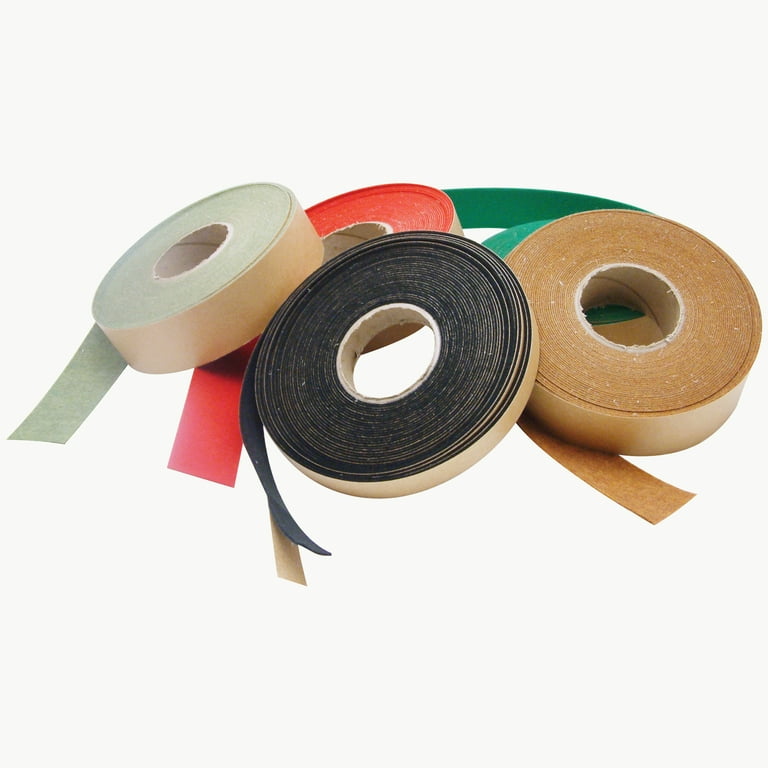 FindTape Polyester Felt Tape [1.5mm thick] (FELT-065): 1 in. x 50 ft.  (Black)