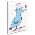 thumbnail image 2 of Trademark Fine Art "Flower Bird" Canvas Art by Carla Martell, 2 of 3
