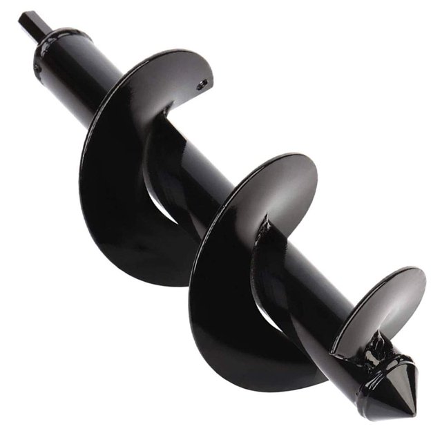 Broca de taladro de 3 x 12 pulgadas, taladro de bulbo de flores de plantas de jardín, taladro de bulbo de maceta rápido y taladro de planta de ropa de cama para taladro hexagonal, taladro de tierra, taladro, poste de valla, paraguas, excavadora BANYUO Electrónica
