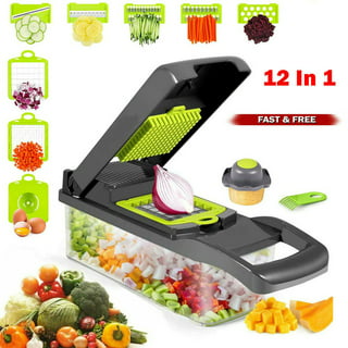 Cheers.US Family Size Salad Cutter Bowl Upgraded Easy Speed Salad Maker,Fast  Fruit Vegetable Salad Chopper Bowl, Gift Cut Vegetable Hand Guard And  Stainless Steel Straws,Fresh Salad Slicer 