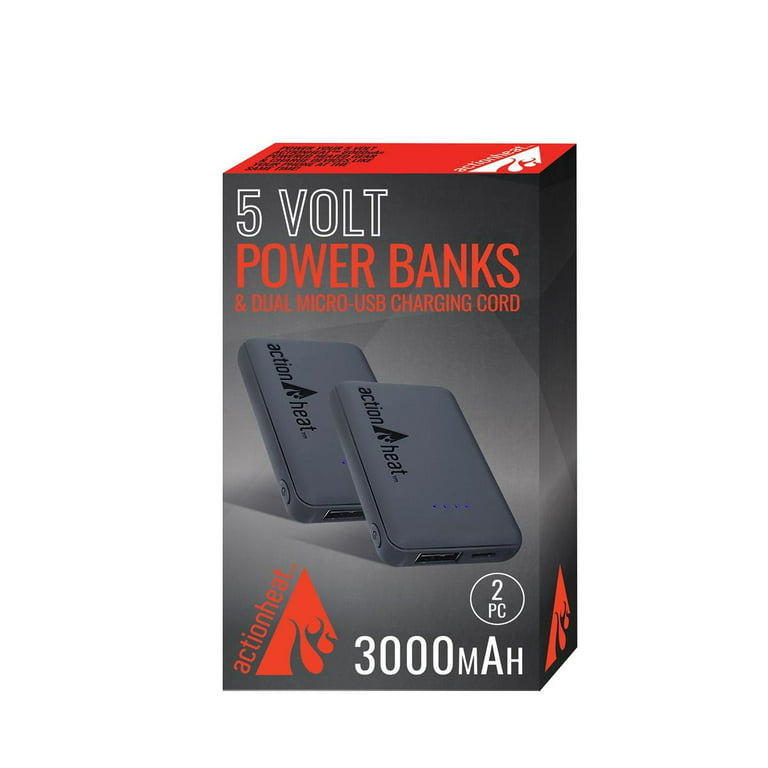 ActionHeat 5V 3000mAh Power Bank Kit