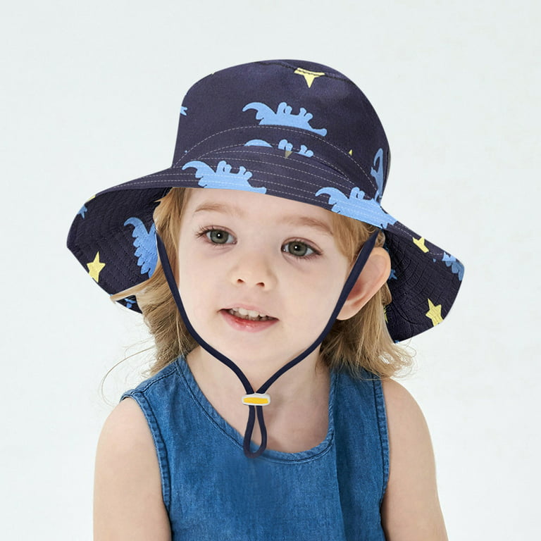 Baby Boys Girls Soft Cute Hats Casual Adjustable Strap Protection