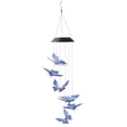 thumbnail image 3 of Wind Chime, Butterfly Solar Wind Chime Outdoor,Color Changing Mobile LED Solar Wind Chime Outdoor Mobile Hanging Patio Light, Porch, Deck, Garden Decor, 3 of 4