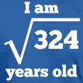 thumbnail image 3 of CafePress - 18Th Birthday Square Root T Shirt - Men's Fitted T-Shirt, 3 of 4