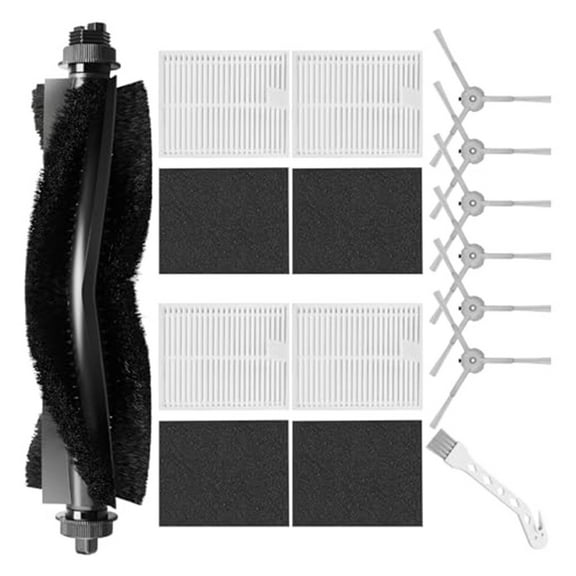 Roller Side Brushes Filters For Eufy L60/L50 Robot Vacuum Cleaner Spare Replacement Kit Side Brushes Filters Roller Brush