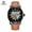 BlackShellBlackFaceLightBrownBand, variant on Men's Automatic Mechanical Watch Waterproof Wristwatches 771379290214