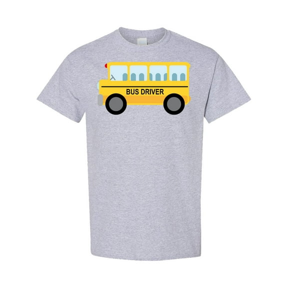 Inktastic Bus Driver School Bus T-Shirt
