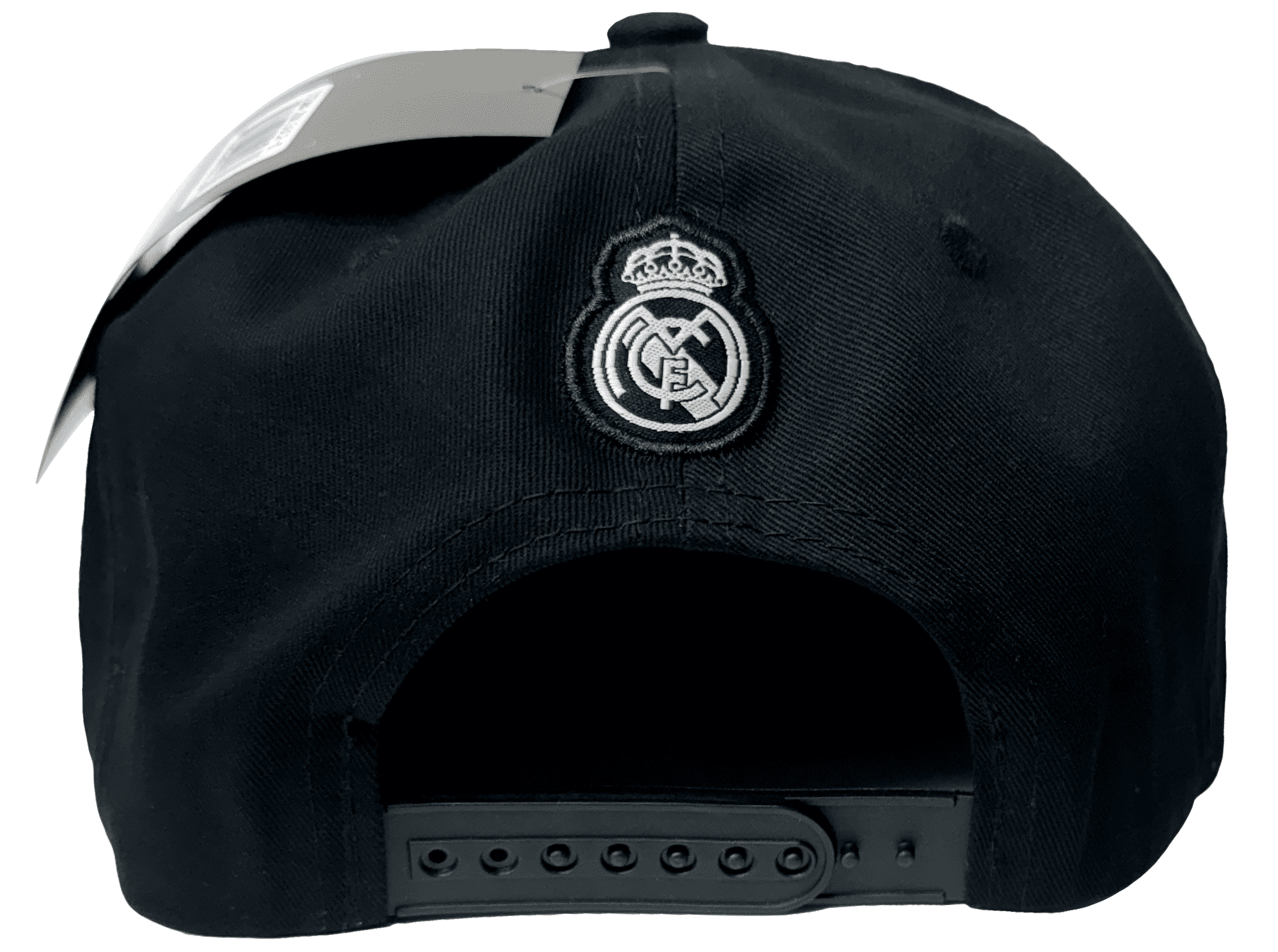 Icon Sports Real Madrid Black Snapback Hat - Official Soccer Cap