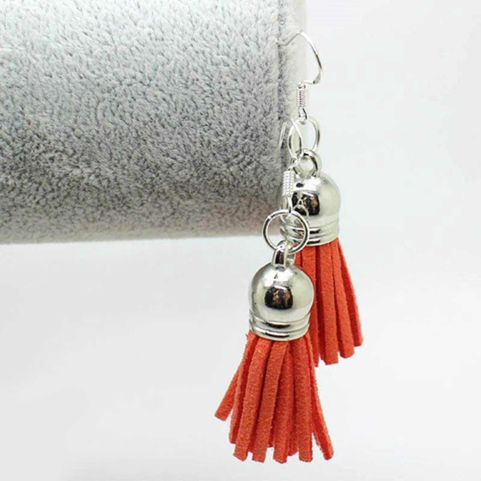 72 Pieces Key Fob Hardware Wristlet Set with Key Rings 24 Colorful Leather Keychain Tassel 24 Swivel Snap Hooks 1 Inch for Key Chain Making